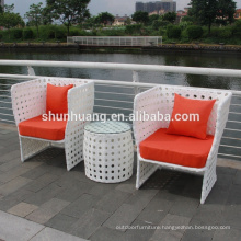 Hot selling cozy outdoor furniture patio rattan sofa set
